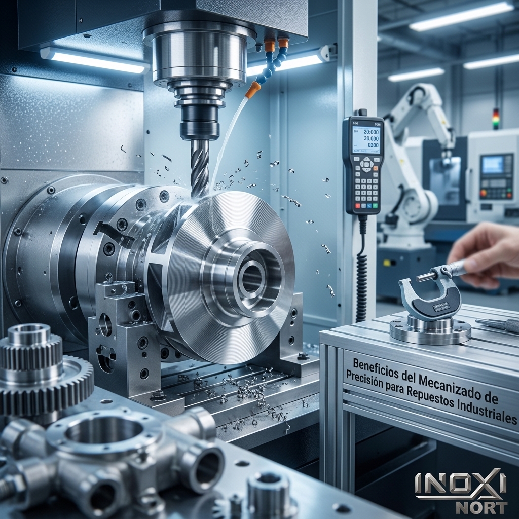 Beneficios del Mecanizado de Precisión para Repuestos Industriales