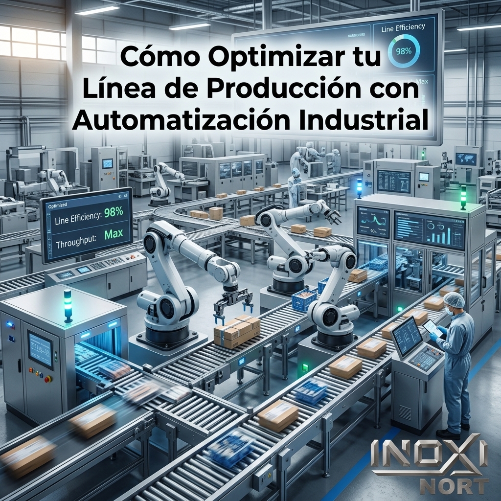 Cómo Optimizar tu Línea de Producción con Automatización Industrial